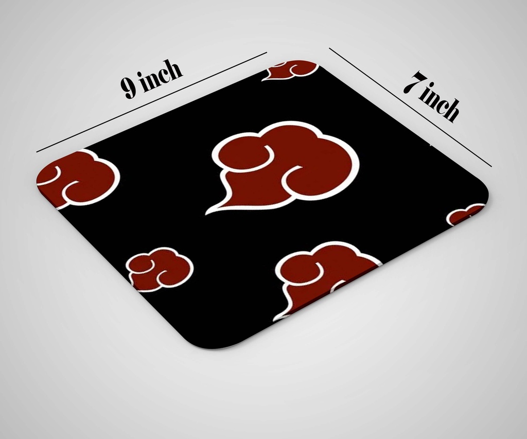 Akatsuki Red Cloud Printed Mouse Pad (MP-010) 