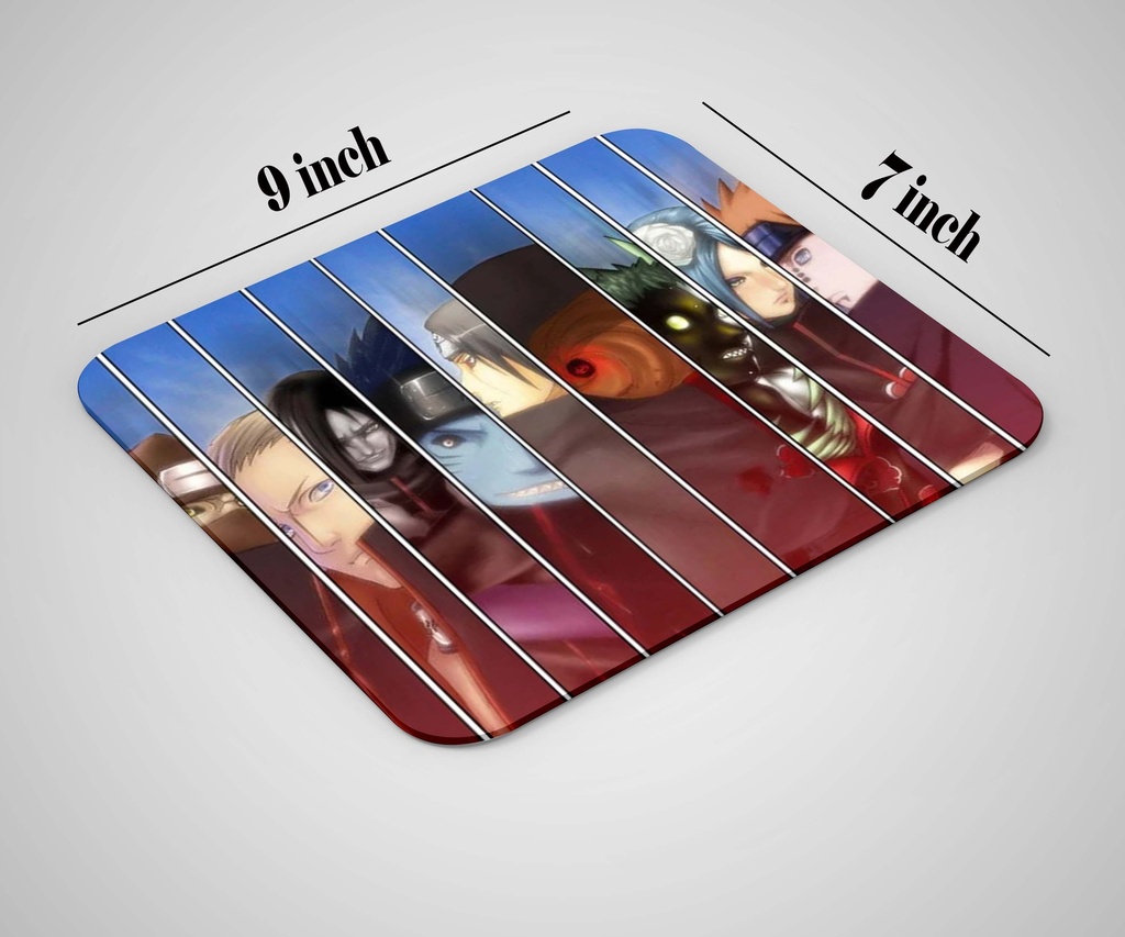 Akatsuki Characters Printed Mouse Pad (MP-011) 