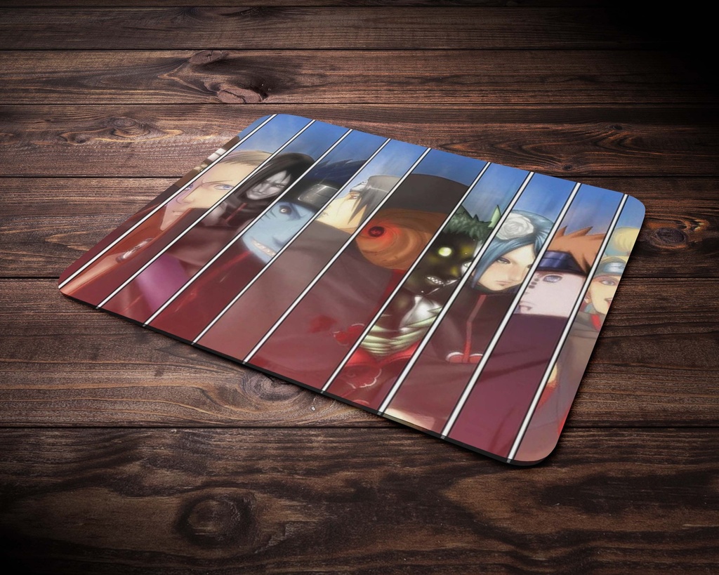 Akatsuki Characters Printed Mouse Pad (MP-011) 
