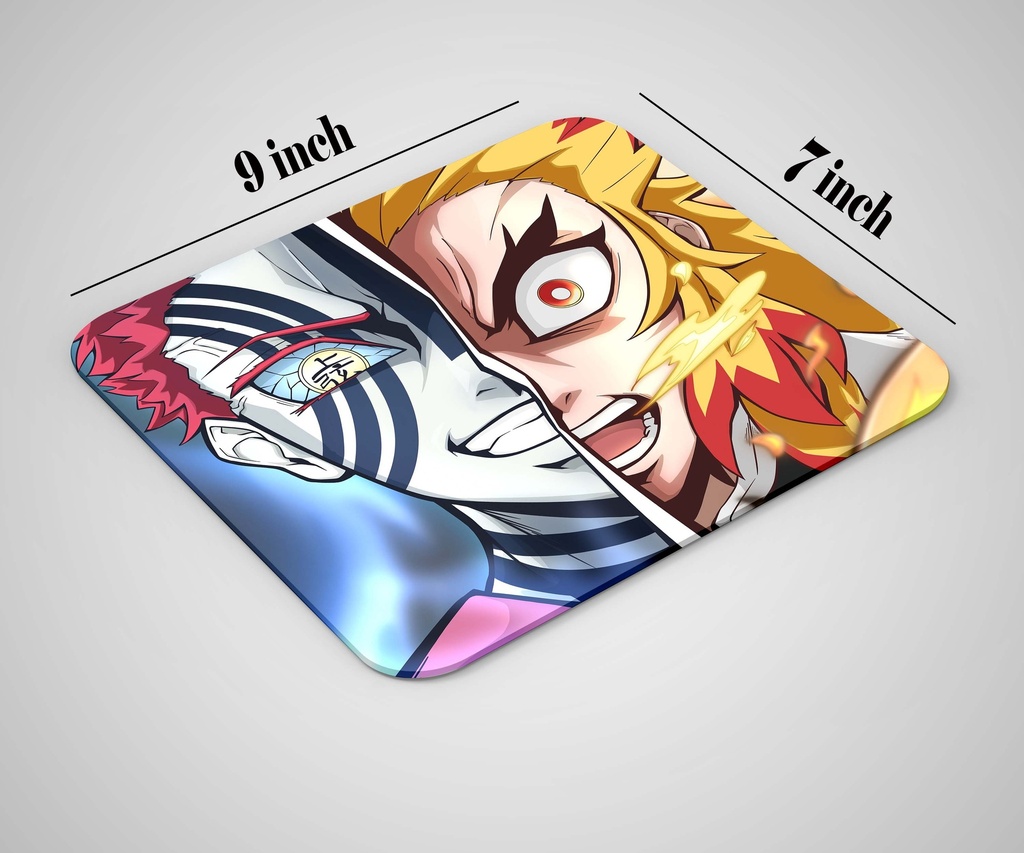 Rengoku & Akaza Printed Mouse Pad (MP-018)