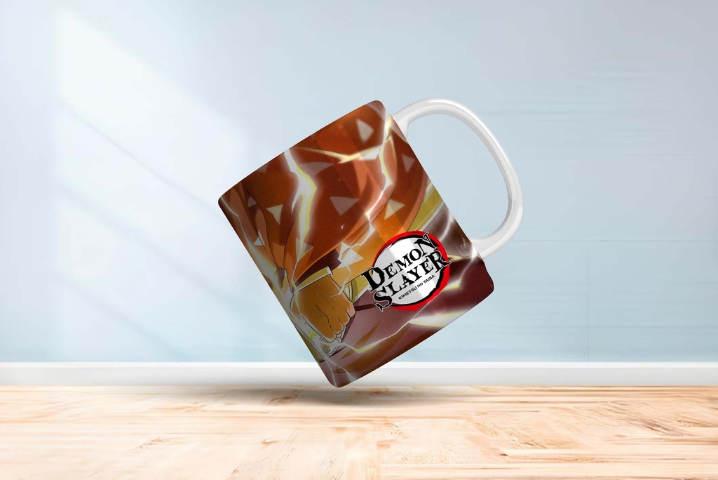 Zenitsu Demon Slayer Printed Coffee Mug 340Ml  (MG-011) 