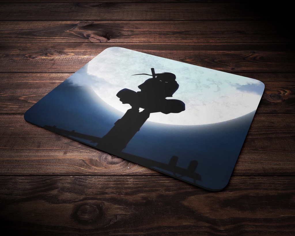 Itachi Uchiha On A Pillar Printed Mouse Pad (MP-027)