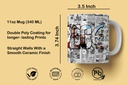 One Piece Manga Printed Coffee Mug 340Ml (MG-055) 