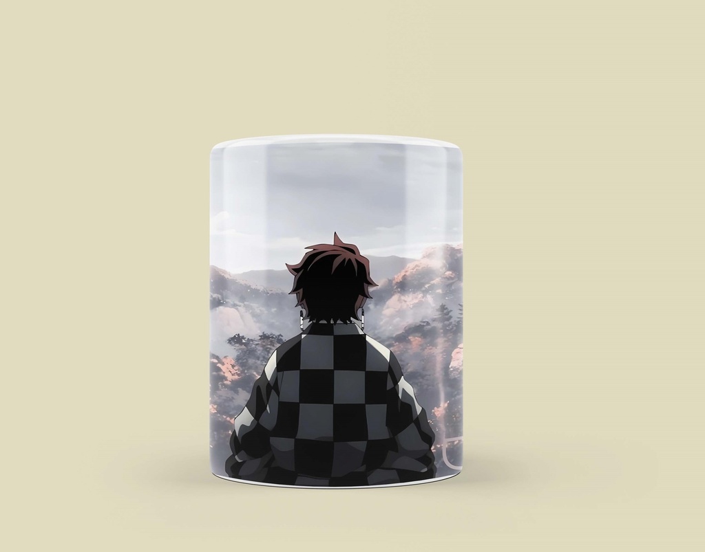Demon Slayer Tanjiro Kamado Printed Coffee Mug 340Ml (MG-064) 