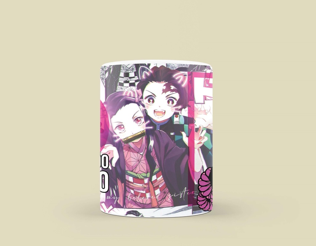 Demon Slayer Nezuka Printed Coffee Mug 340Ml (MG-065) 