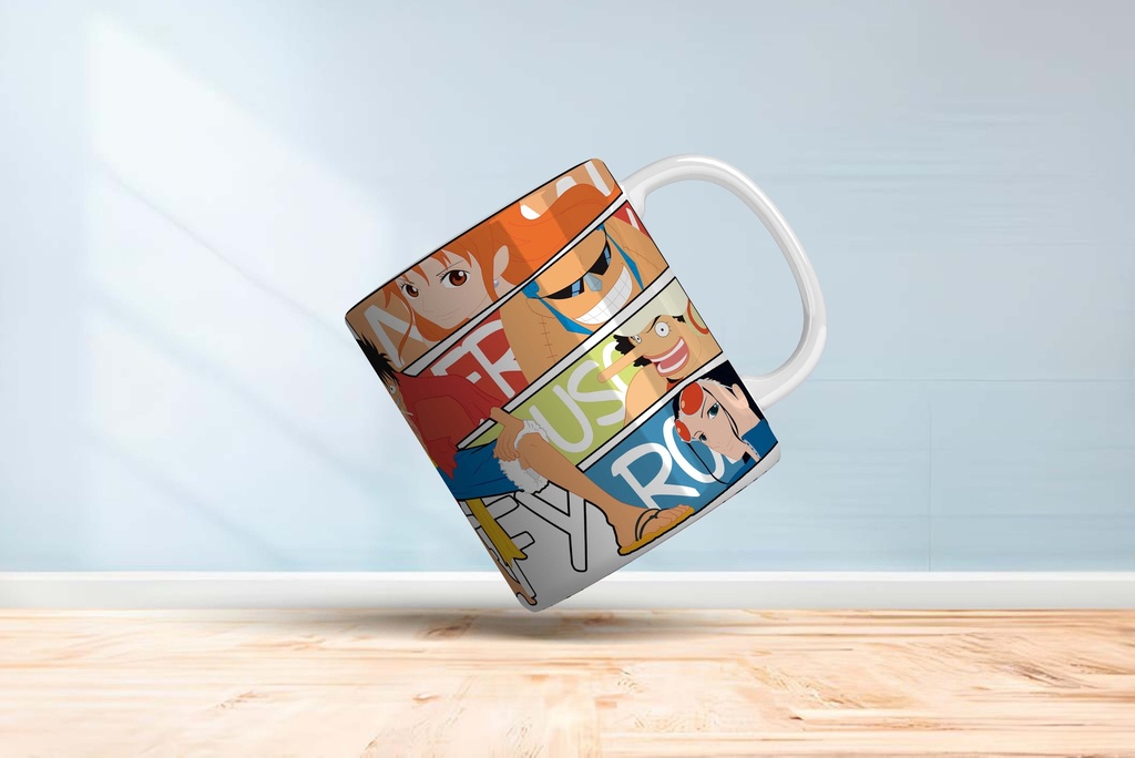 One Piece Luffy Printed Coffee Mug 340Ml (MG-075) 