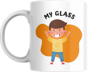 Dabbing Dog With Boy Printed Coffee Mug 340Ml (MG-079)