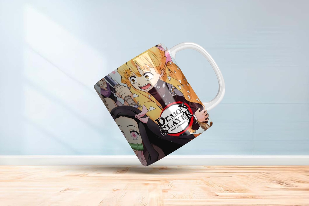Demon Slayer Crew Printed Coffee Mug 340Ml (MG-017) 