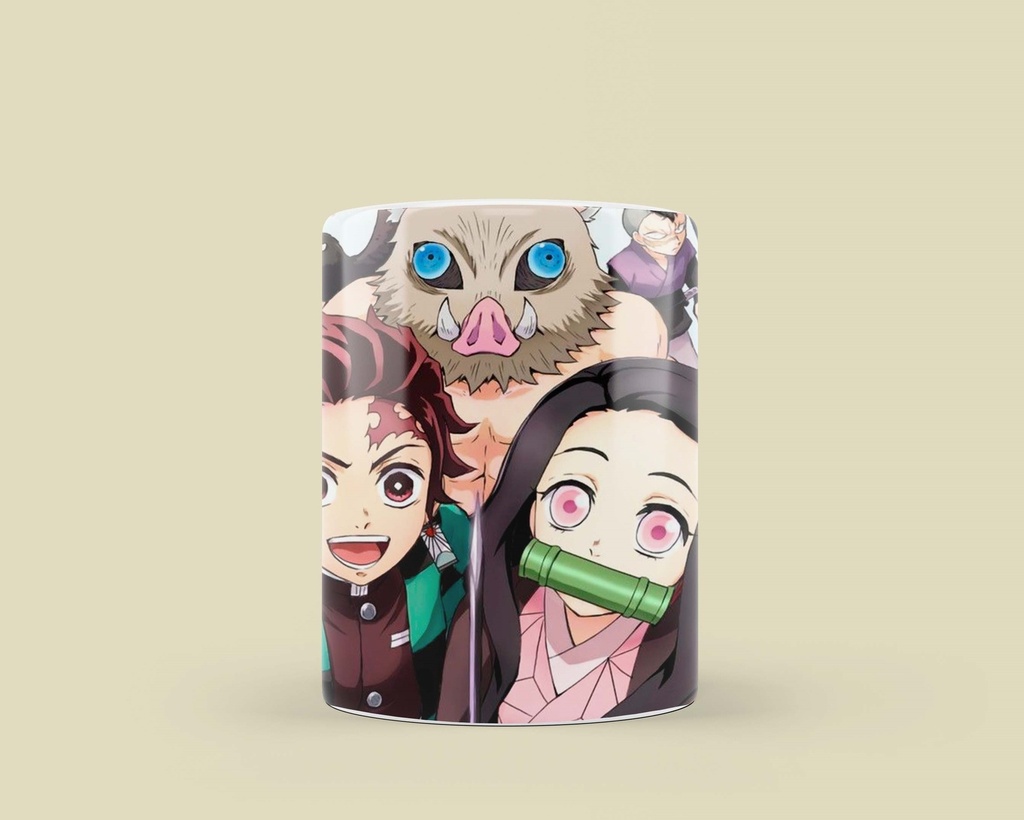 Demon Slayer Crew Printed Coffee Mug 340Ml (MG-017) 