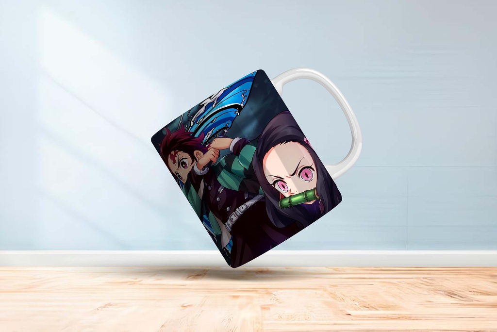 Demon Slayer Team Printed Coffee Mug 340Ml (MG-022) 