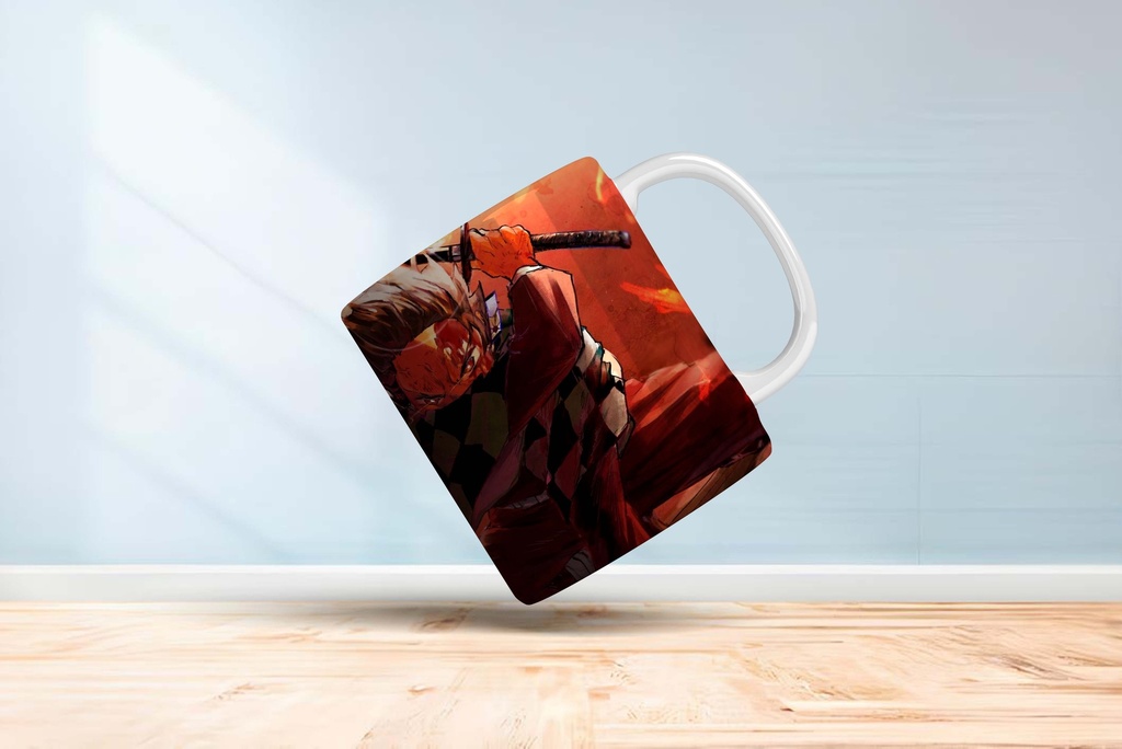 Tanjiro Kamado Demon Slayer Printed Coffee Mug 340Ml (MG-023) 