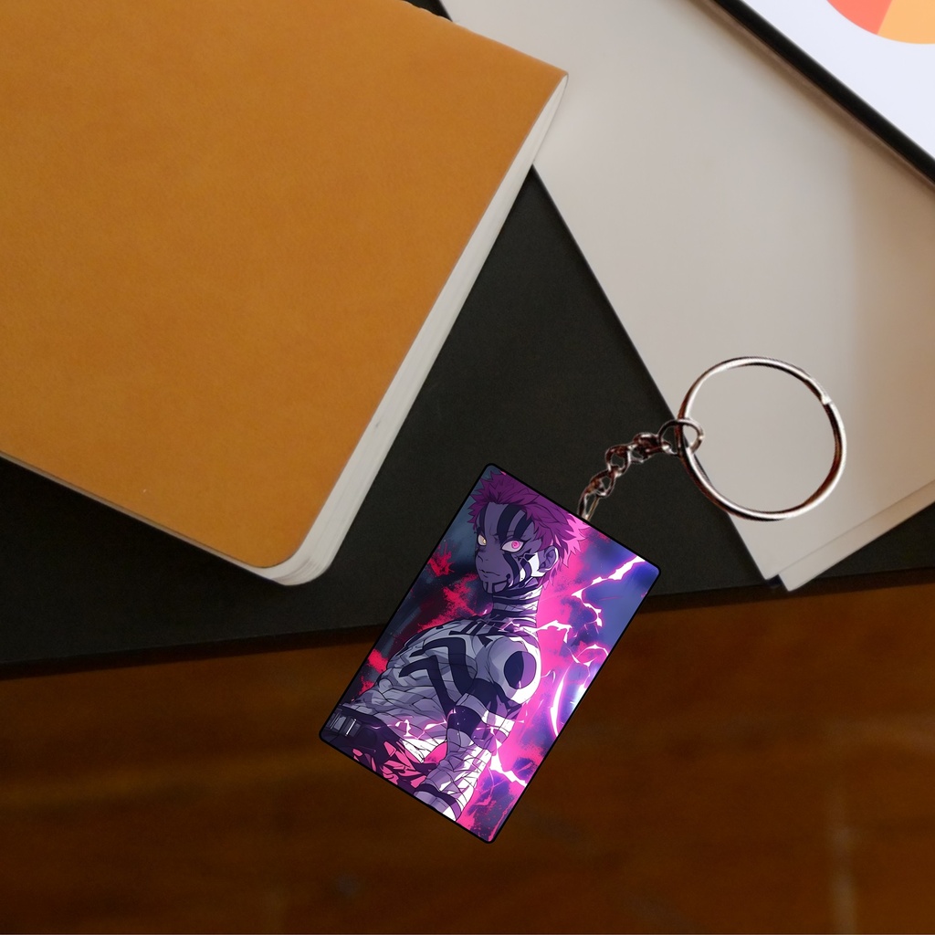 Akaza Printed Keychain (Pack of 4) KC-004