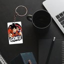 Goku Printed Keychain (Pack of 4) KC-008