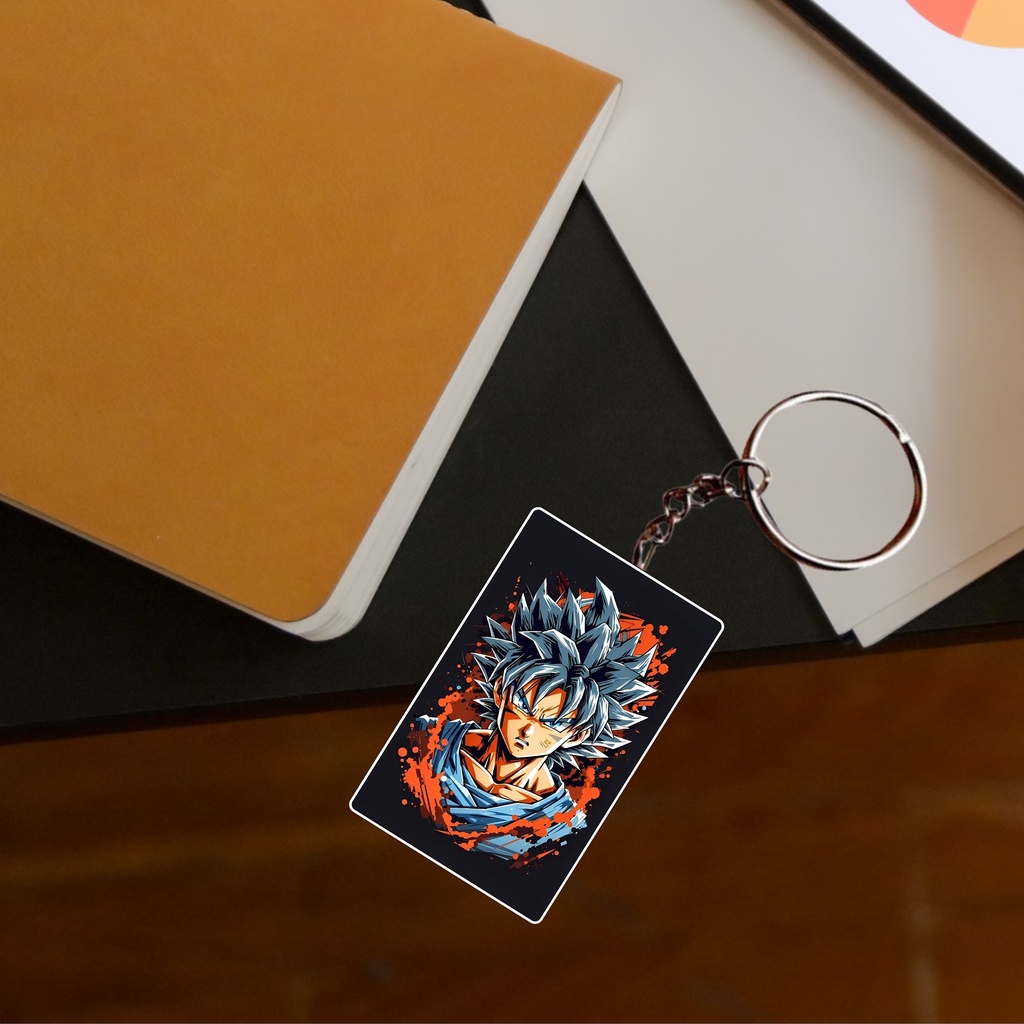 Goku Printed Keychain (Pack of 4) KC-008