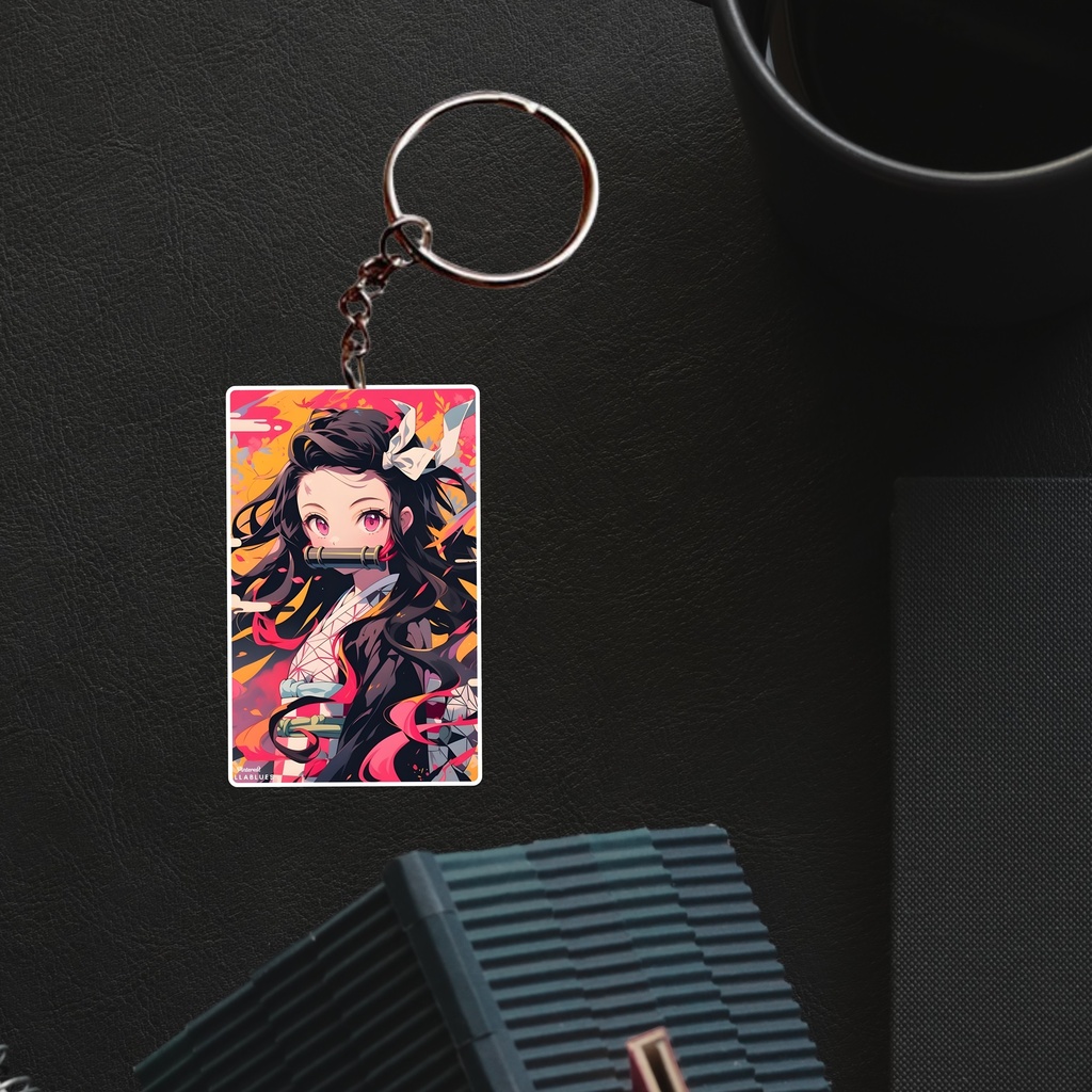 Kamado Nezuka Printed Keychain (Pack of 4) KC-012