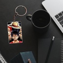 Monkey Luffy Printed Keychain (Pack of 4) KC-018