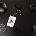 Monkey Luffy Printed Keychain (Pack of 4) KC-019