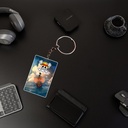 One Piece Boat & Logo Printed Keychain (Pack of 4) KC-022