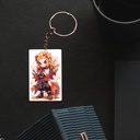 Akaza & Rengoku Printed Keychain (Pack of 4) KC-023