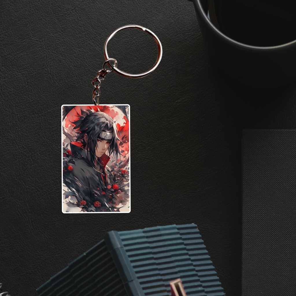 Uchiha Kakashi Printed Keychain (Pack of 4) KC-027