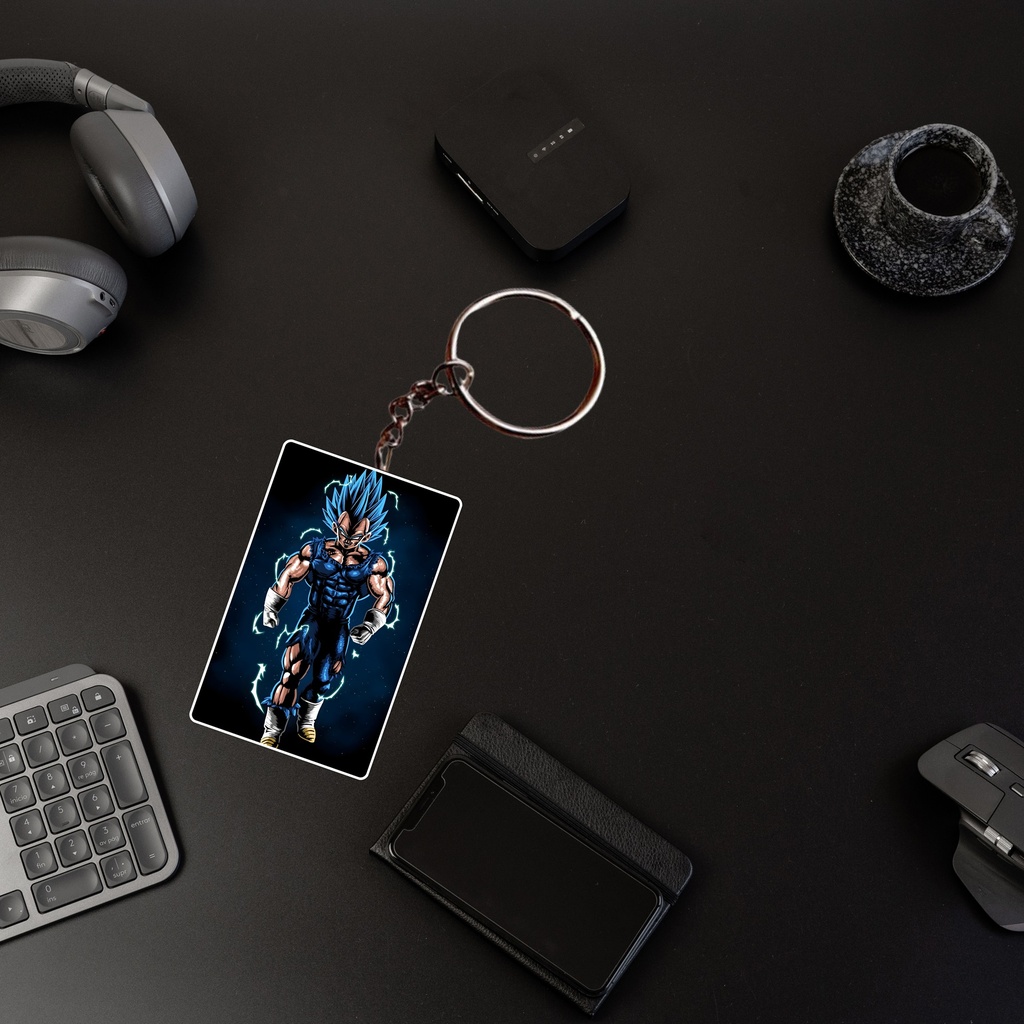 Vegeta Printed Keychain (Pack of 4) KC-028