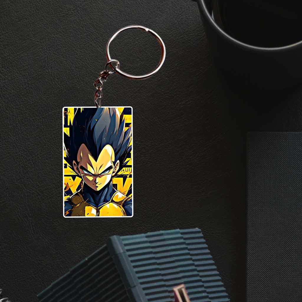 Vegeta Printed Keychain (Pack of 4) KC-029