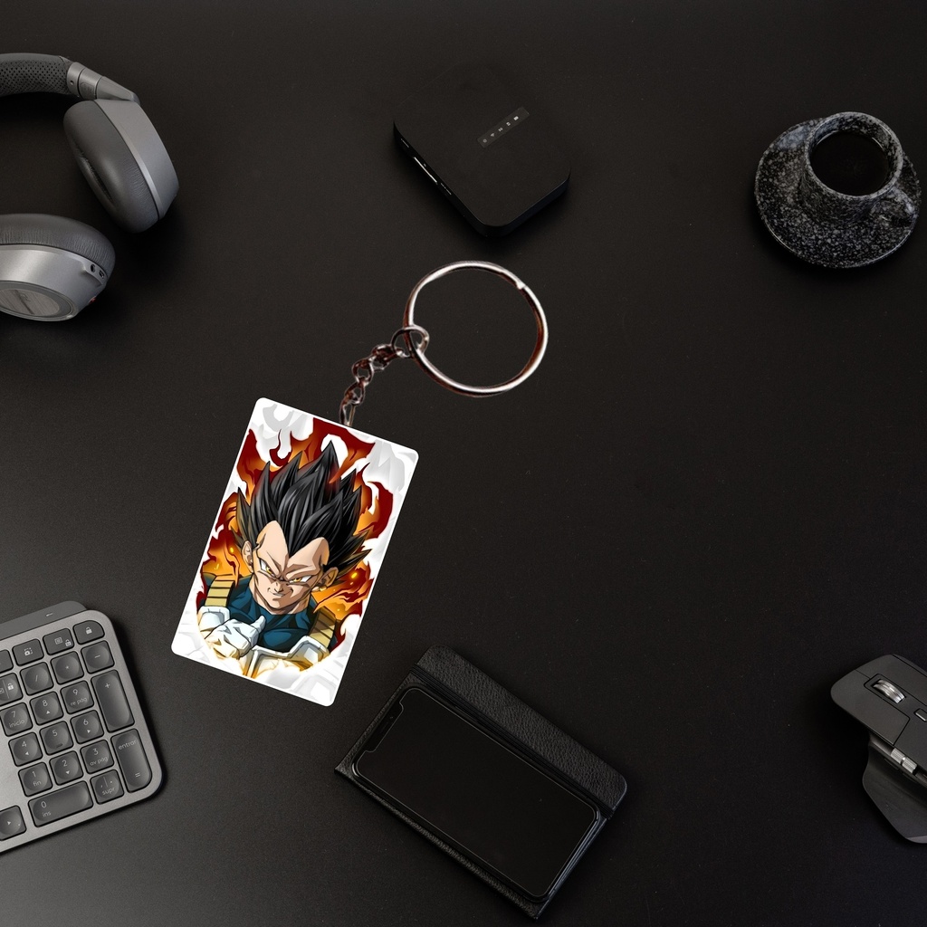 Vegeta Printed Keychain (Pack of 4) KC-029
