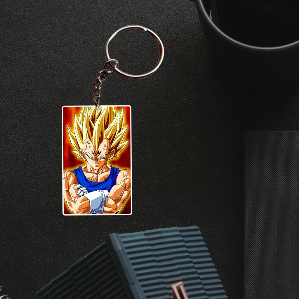 Vegeta Printed Keychain (Pack of 4) KC-030