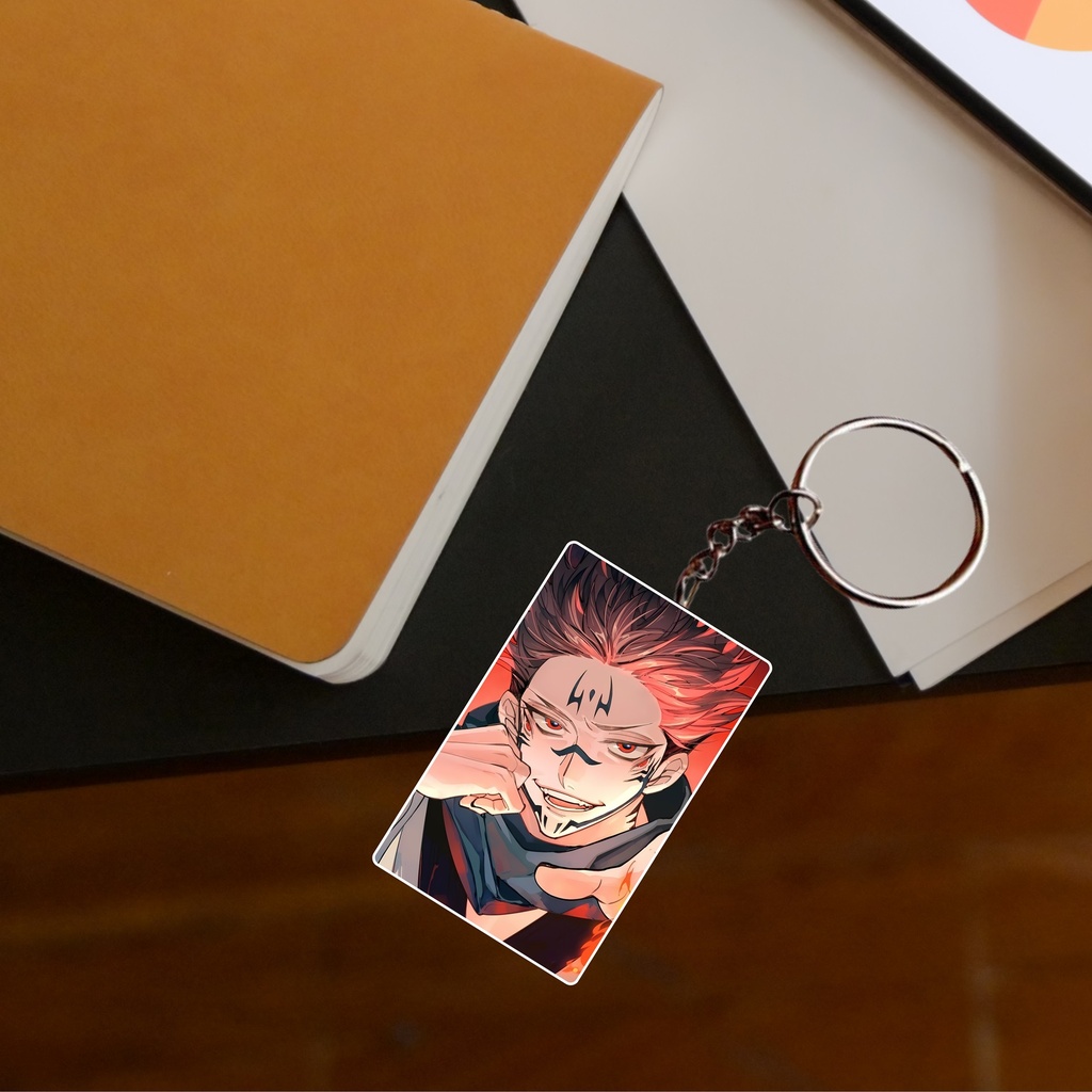 Yuji Sukuna Printed Keychain (Pack of 4) KC-031