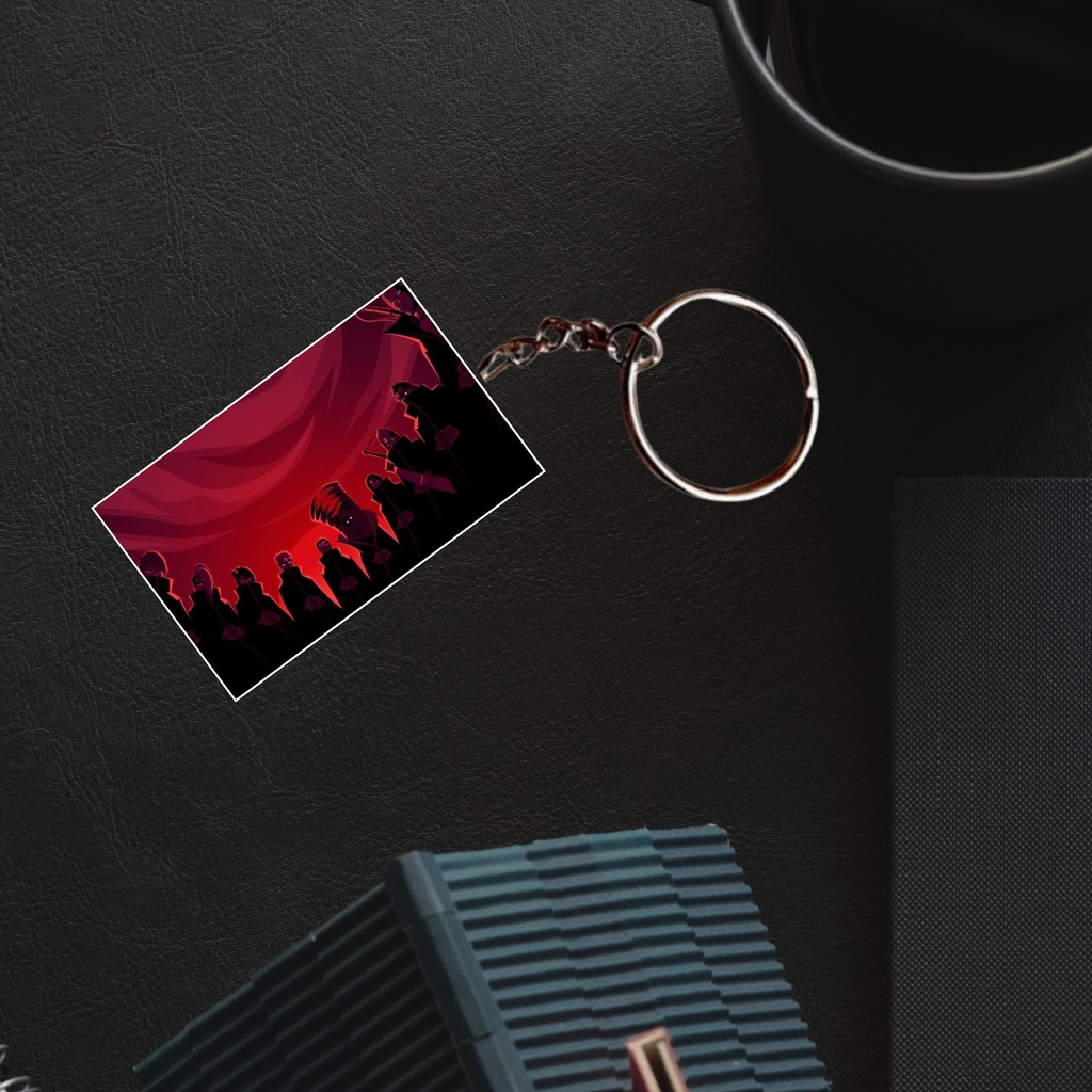 Akatsuki Printed Keychain (Pack of 4) KC-034