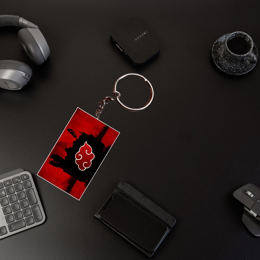 Akatsuki Printed Keychain (Pack of 4) KC-034