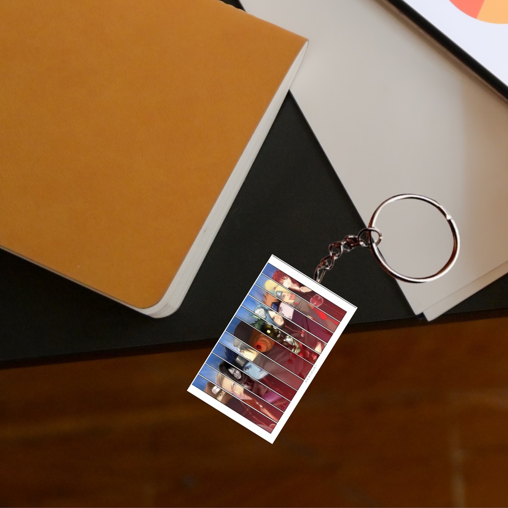Akatsuki Printed Keychain (Pack of 4) KC-035