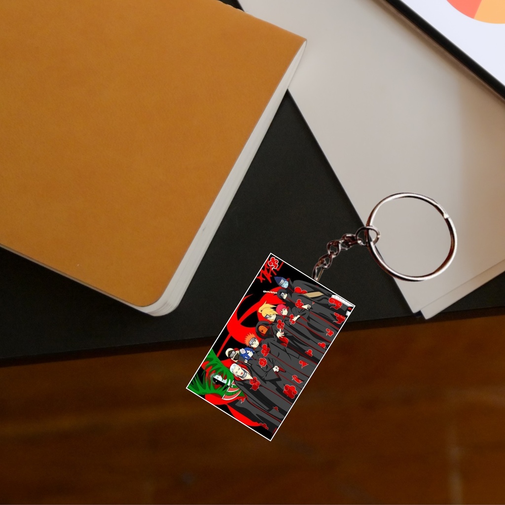 Akatsuki Printed Keychain (Pack of 4) KC-036