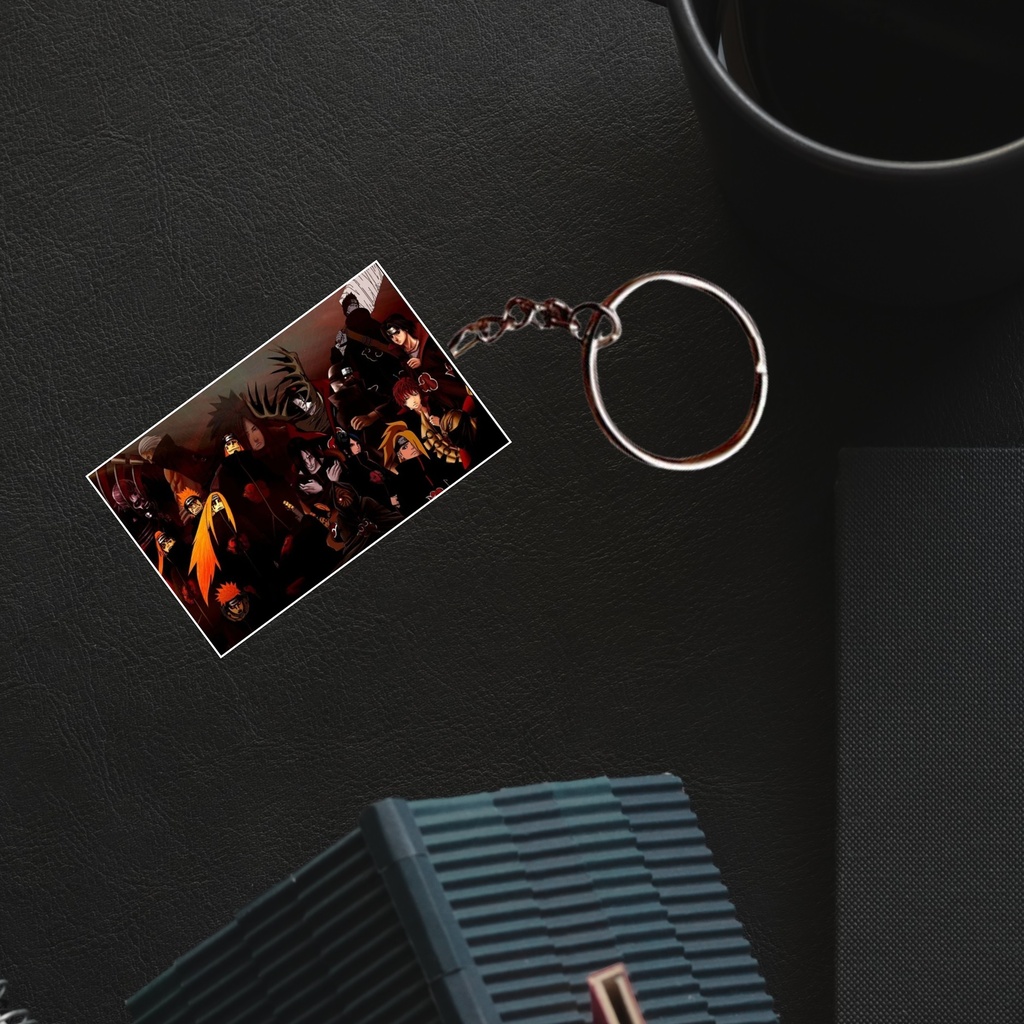 Akatsuki Printed Keychain (Pack of 4) KC-037
