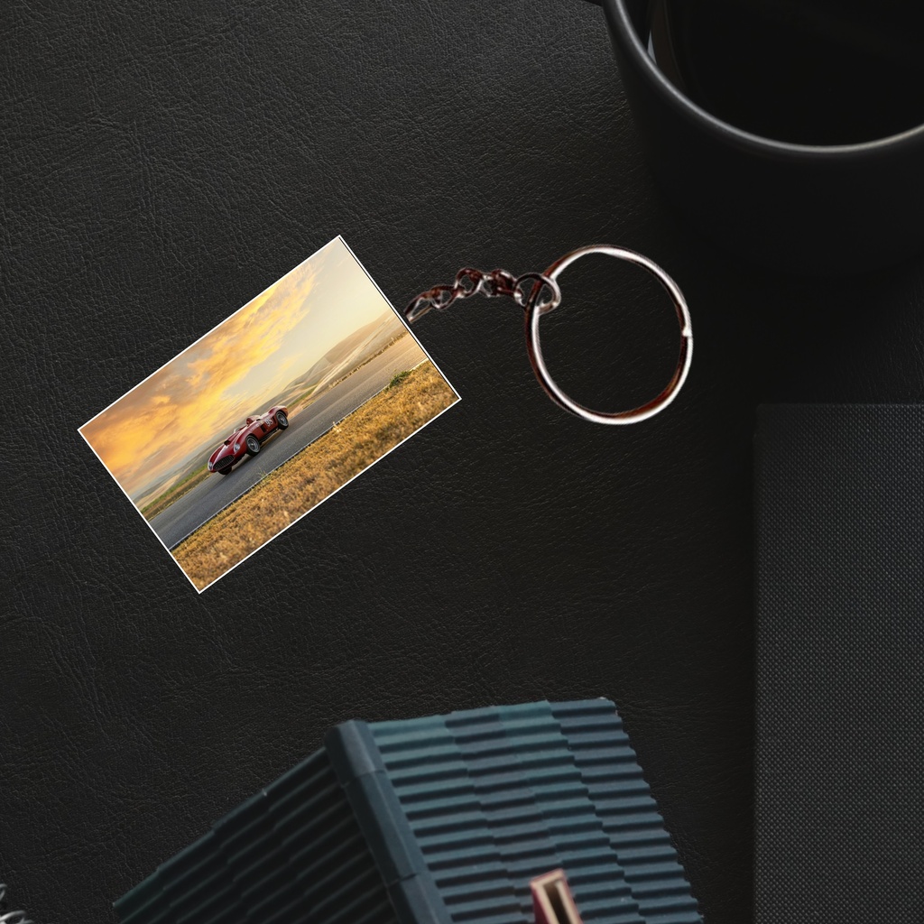 Cars Printed Keychain (Pack of 4) KC-039