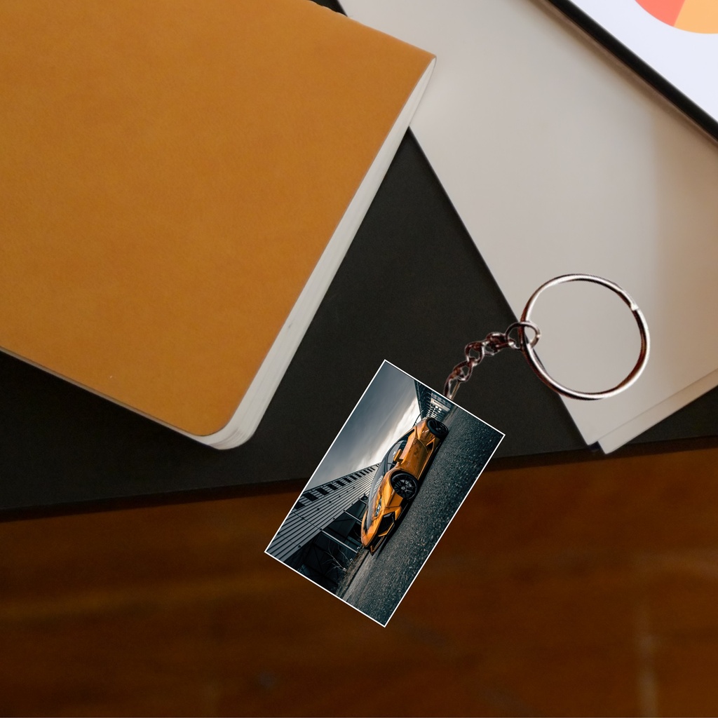 Cars Printed Keychain (Pack of 4) KC-039