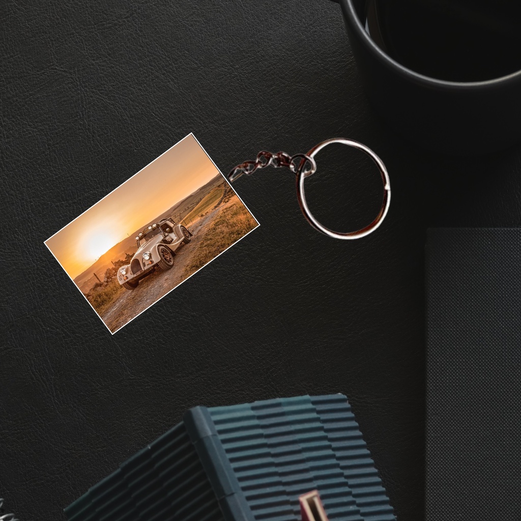 Cars Printed Keychain (Pack of 4) KC-041
