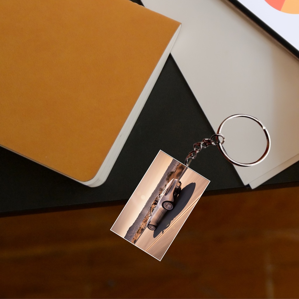 Cars Printed Keychain (Pack of 4) KC-043