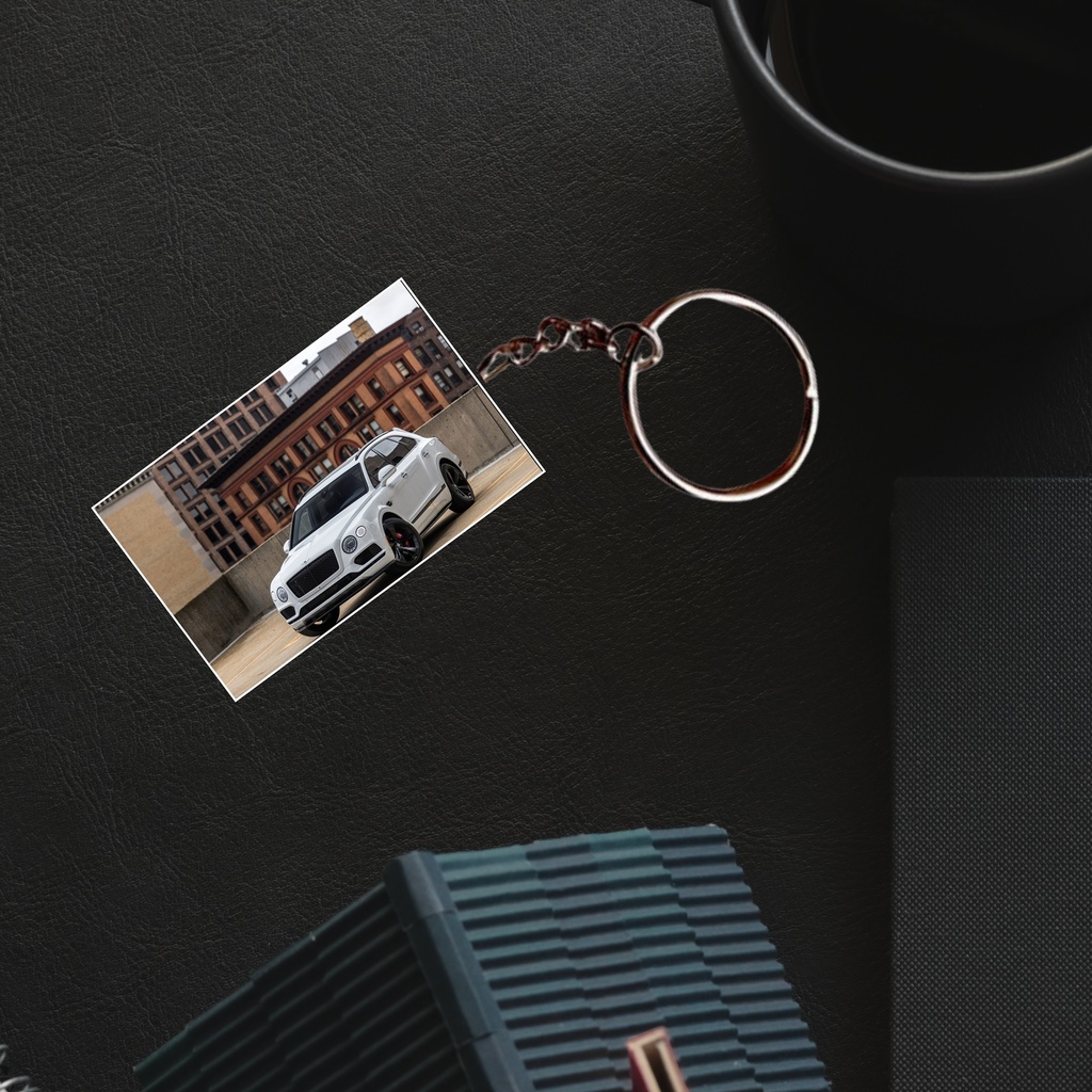 Cars Printed Keychain (Pack of 4) KC-044