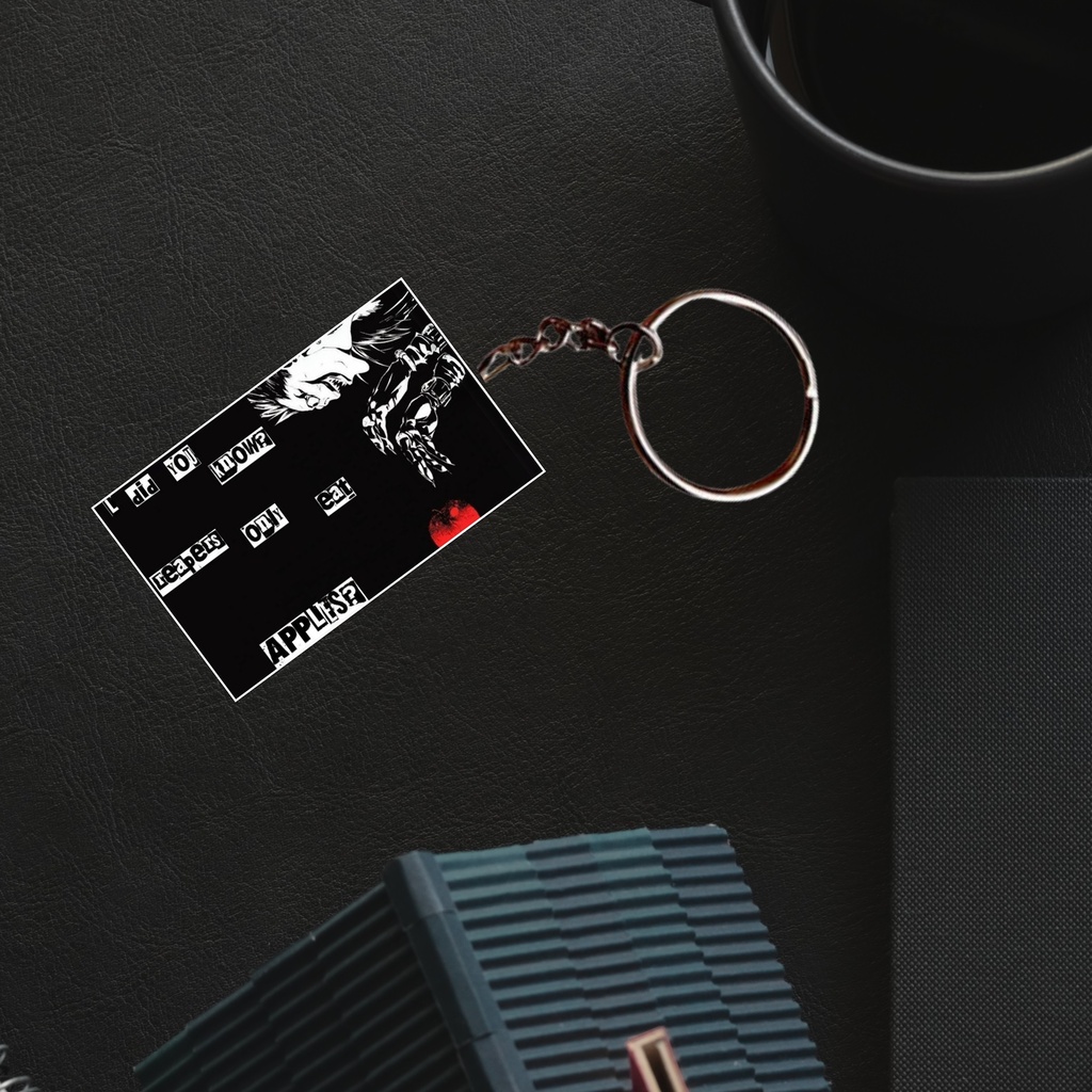 Death Note Printed Keychain (Pack of 4) KC-046