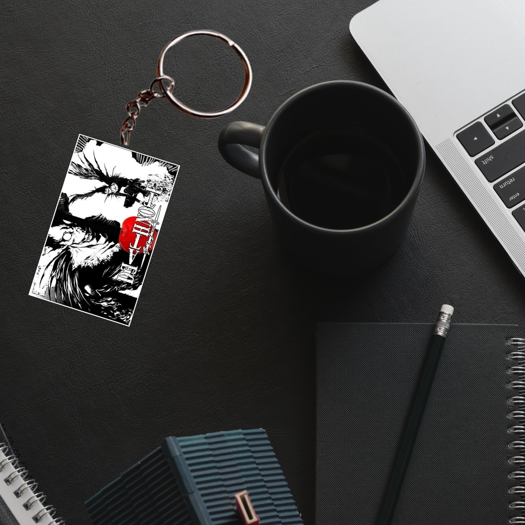 Death Note Printed Keychain (Pack of 4) KC-046