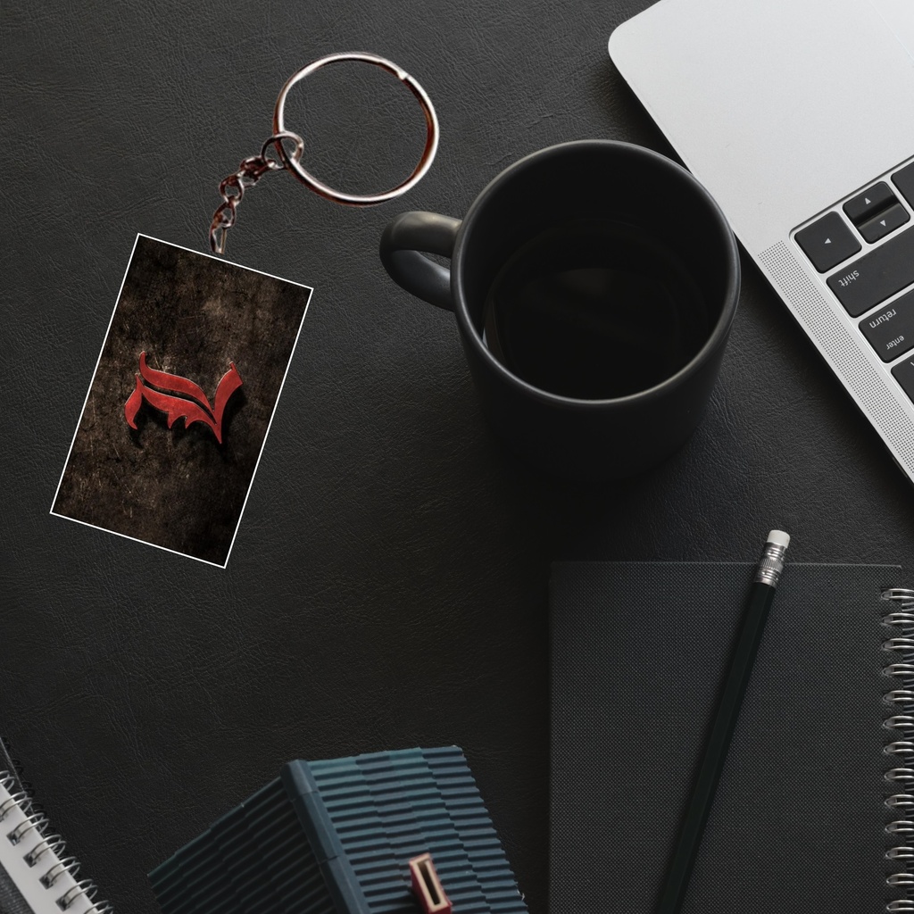 Death Note Printed Keychain (Pack of 4) KC-048