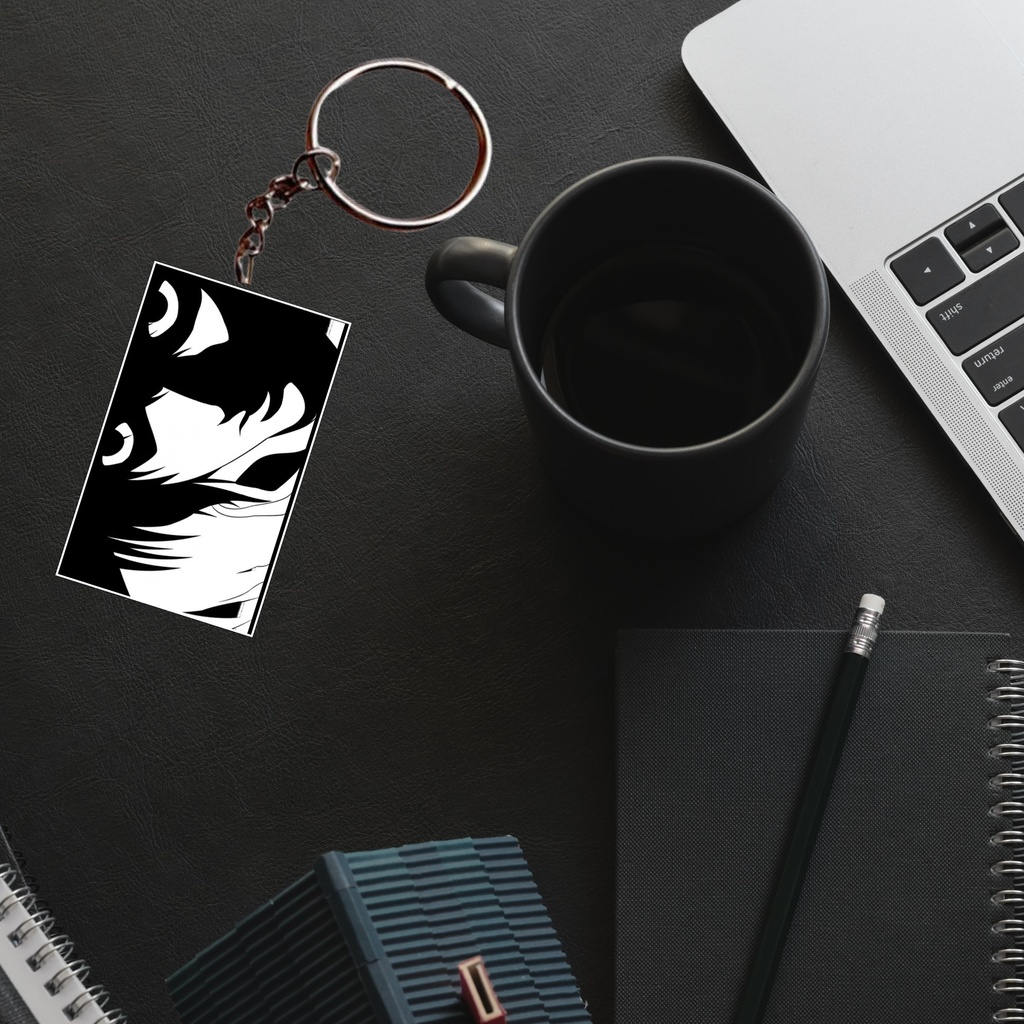 Death Note Printed Keychain (Pack of 4) KC-049