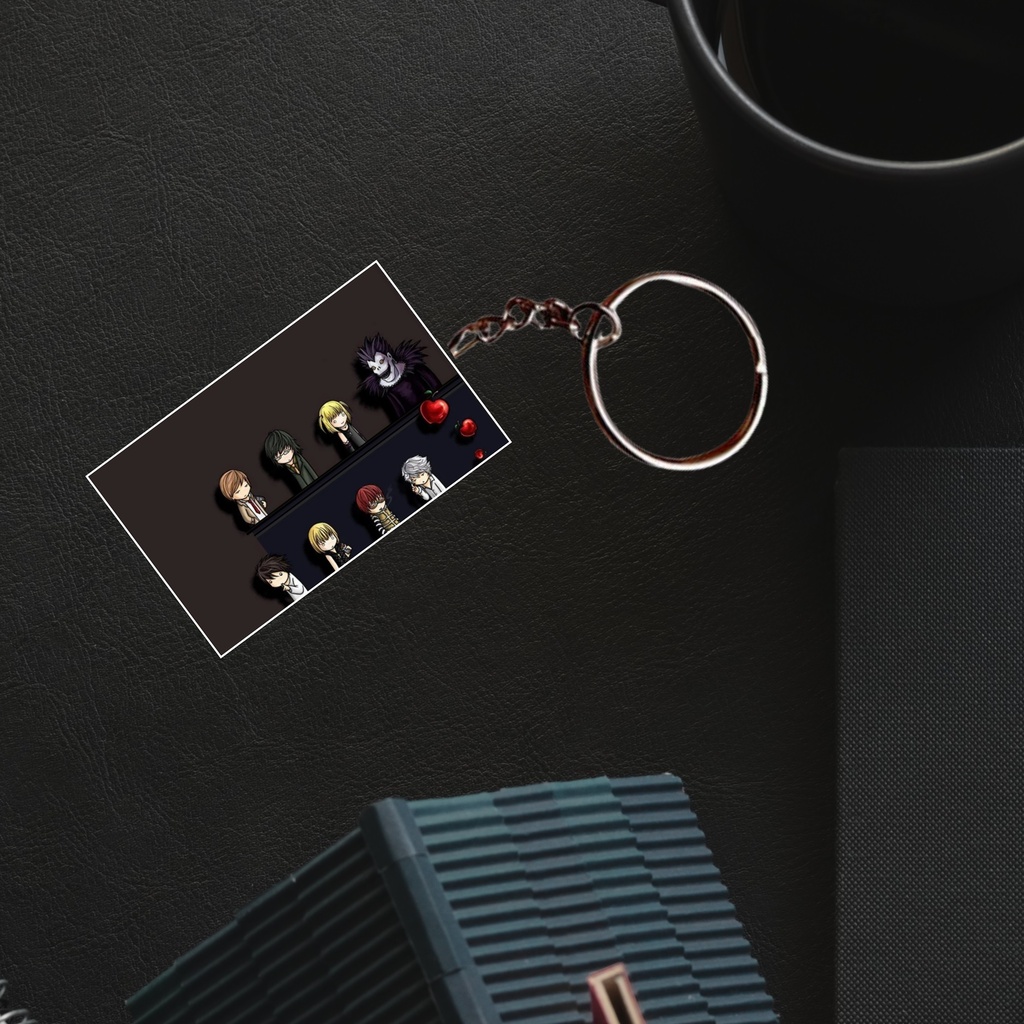 Death Note Printed Keychain (Pack of 4) KC-050