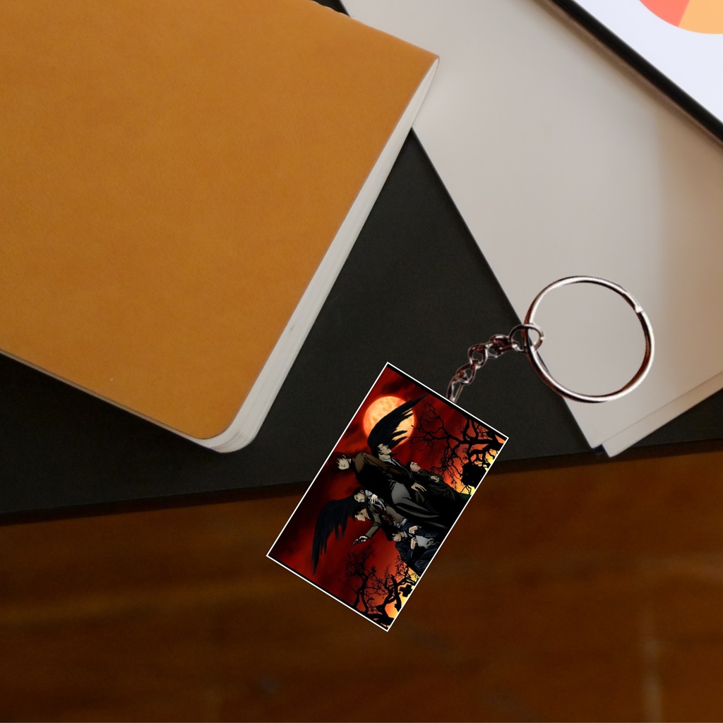 Death Note Printed Keychain (Pack of 4) KC-053