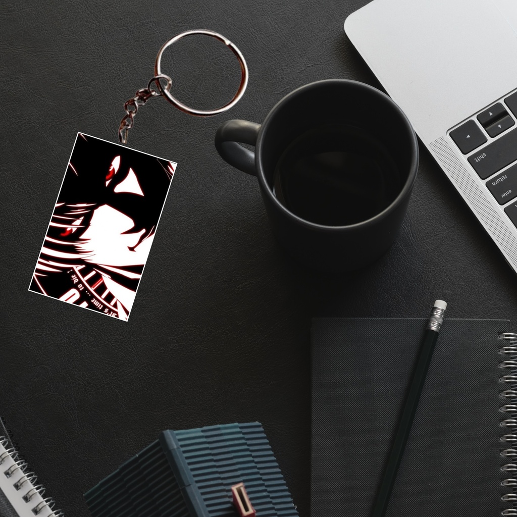 Death Note Printed Keychain (Pack of 4) KC-057