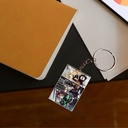 Demon Slayer Tanjiro & Dragon Printed Keychain (Pack of 4) KC-061