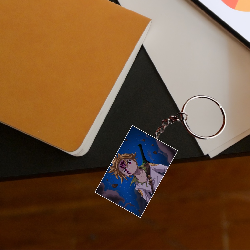 Demon Slayer Printed Keychain (Pack of 4) KC-065