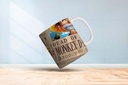 Luffy Printed Coffee Mug, White Ceramic 340Ml for Gifting and Present (MG-077)