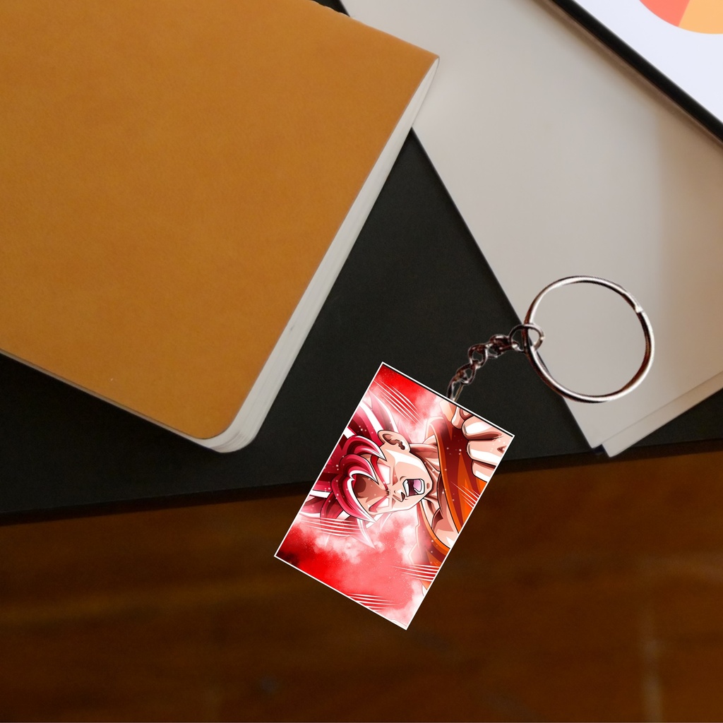 Dragon Ballz Goku Printed Keychain (Pack of 4) KC-068